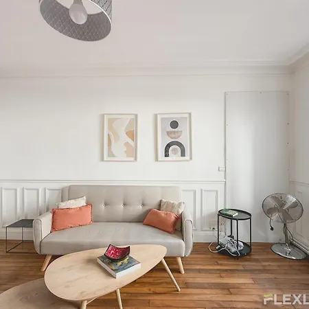 Charming In Shared 2-bedroom In 5 * Párizs